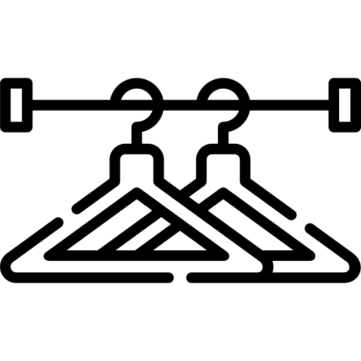 Kleiderbügel vorhanden